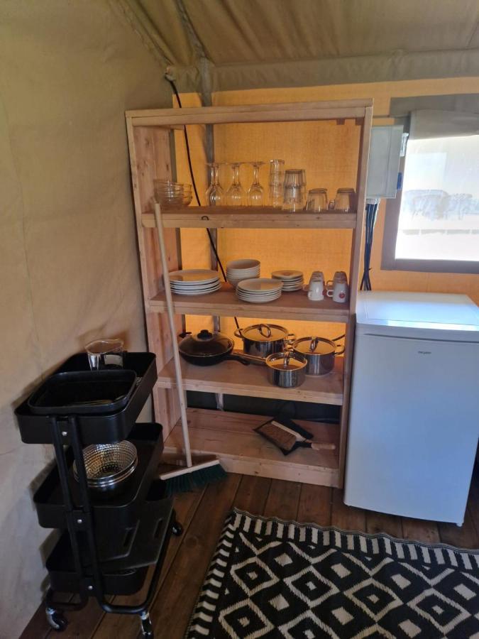 Camping Alkenhaer Appelscha Trekkerstent Safaritent Exteriör bild